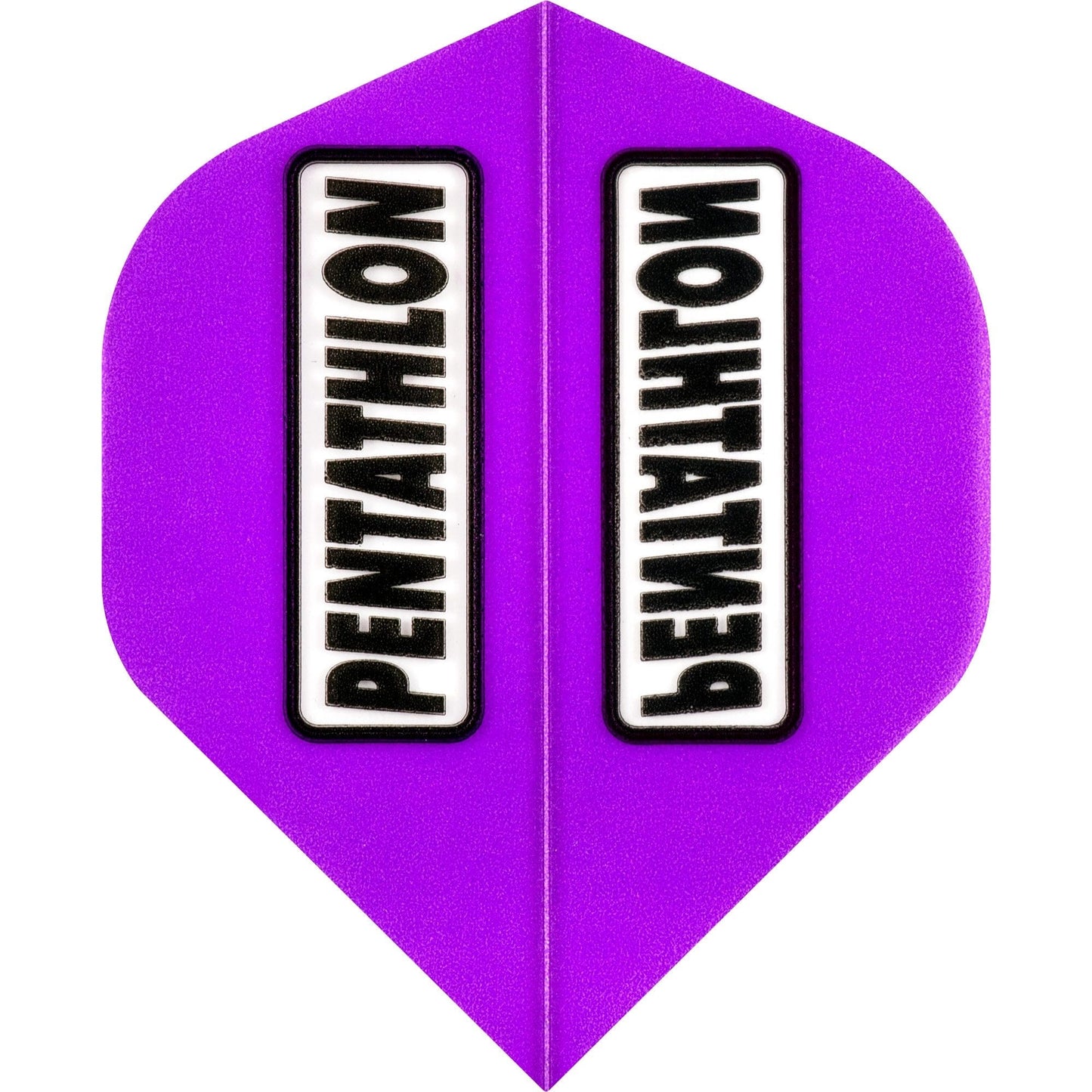 Dart Flights - Pentathlon Colours - Extra Strong - Clear Window - Std