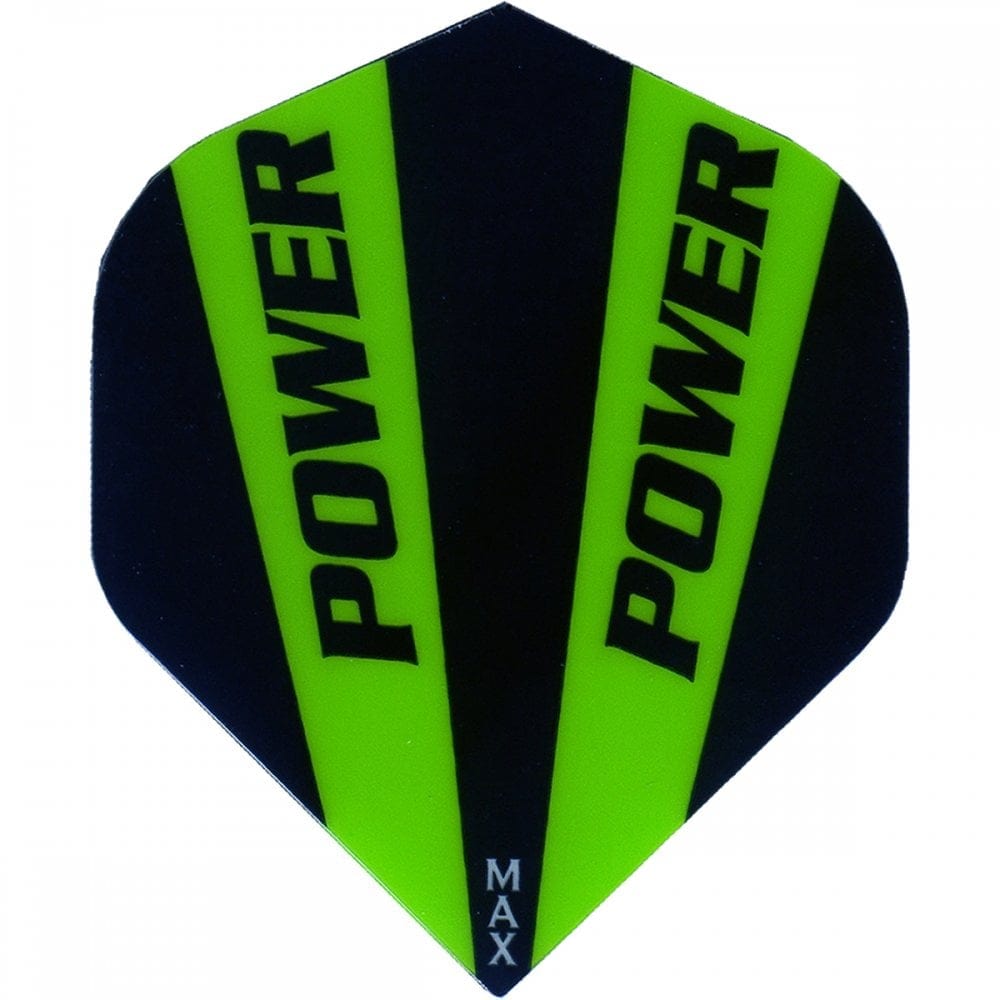 McCoy Power Max Dart Flights - 150 Micron - No2 - Std - Solid - 2 Colour