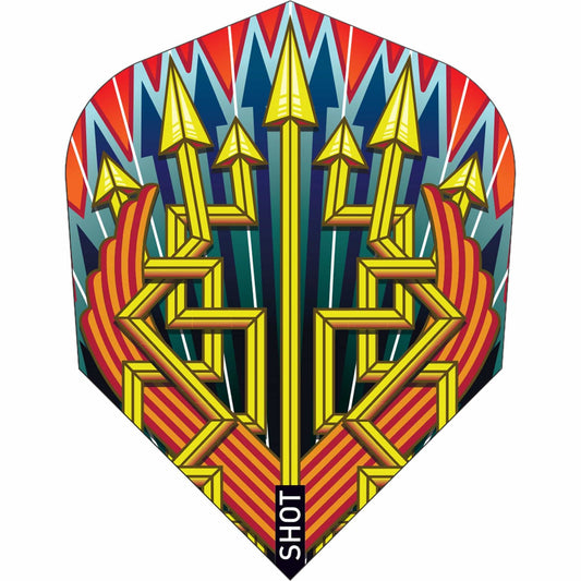 Shot Dart Flights - 100 Micron - Std - No6 - Roman Empire - Legion