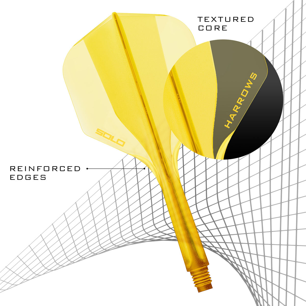 Harrows Solo Integrated Flights & Shafts No2