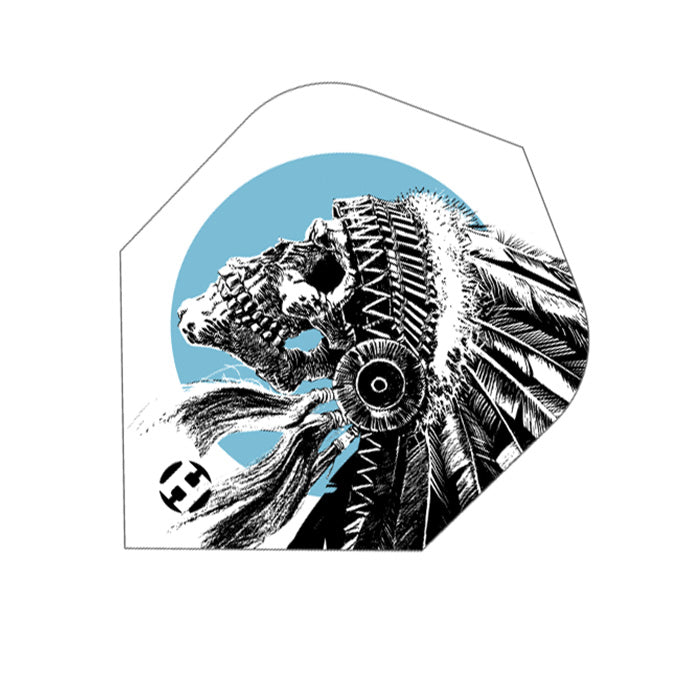Prime - Indian Skull No6 Dart Flights by Harrows