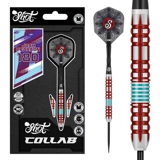 Shot Collab Josh Pearson 90% Tungsten Steel Tip Darts