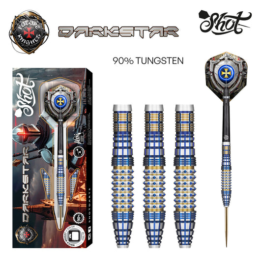 Future Knights Darkstar 90% Tungsten Steel Tip Darts by Shot