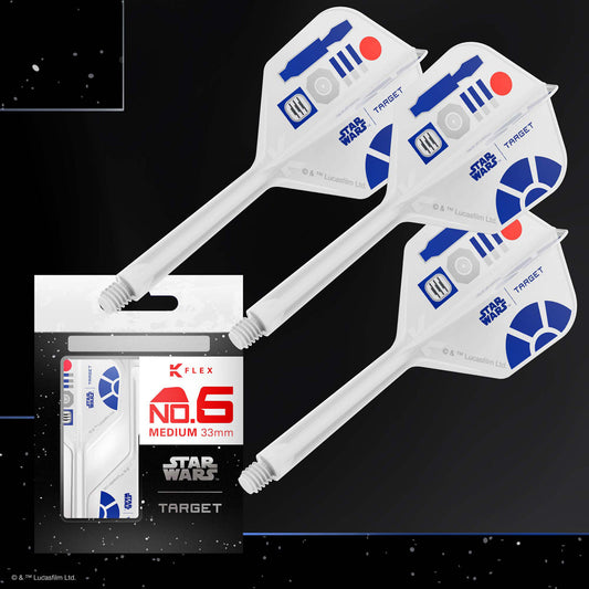 STAR WARS™ | TARGET R2-D2 K-Flex No6 Integrated Flights and Shafts