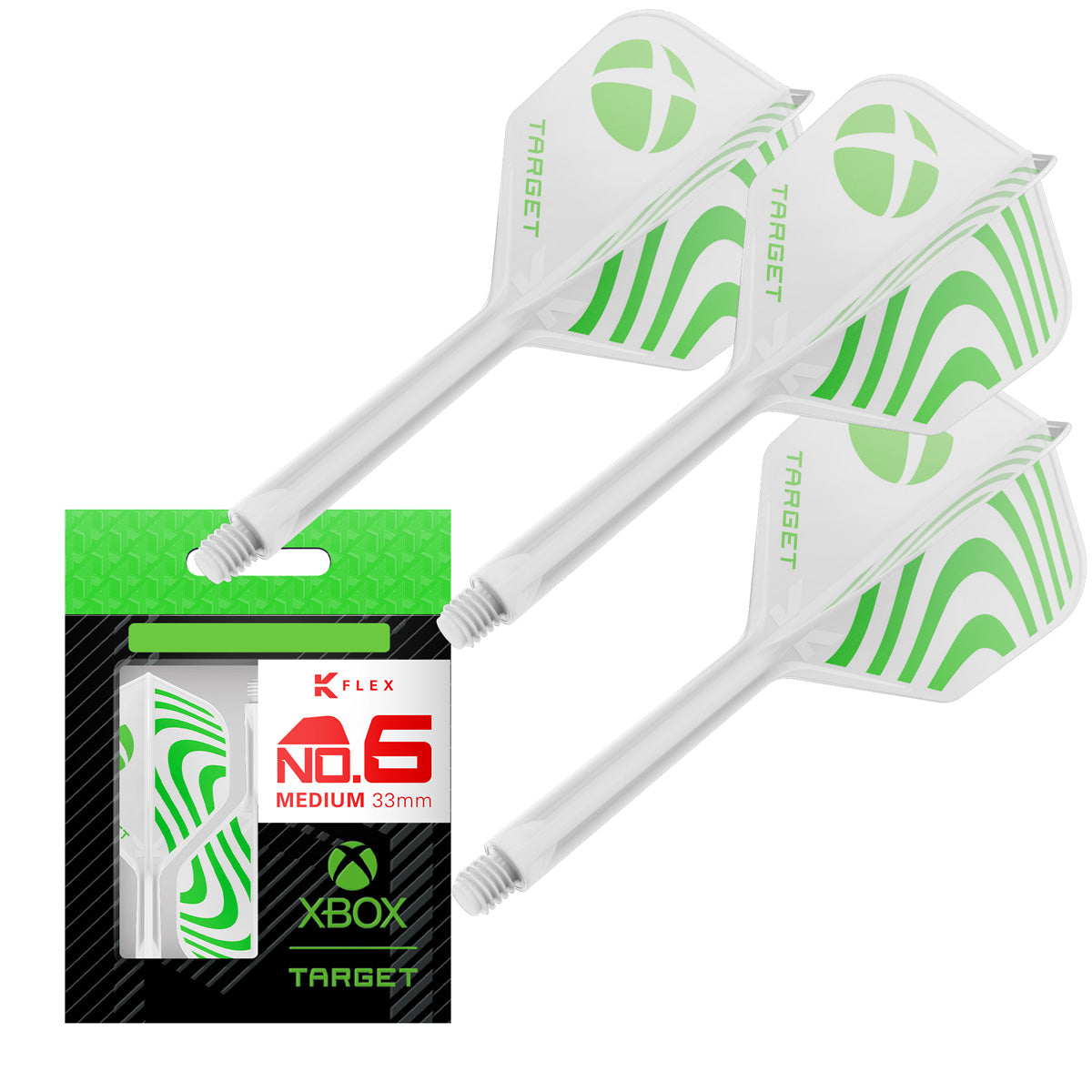 TARGET | XBOX K-Flex No6 Integrated Flights and Shafts