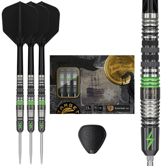 Target Japan Black Marque Lightning G3 90% Tungsten SP Steel Tip Darts