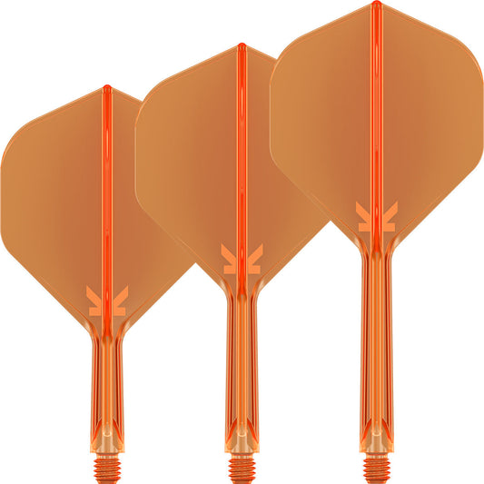 K-Flex Neon Orange No2 One Piece Dart Flights by Target