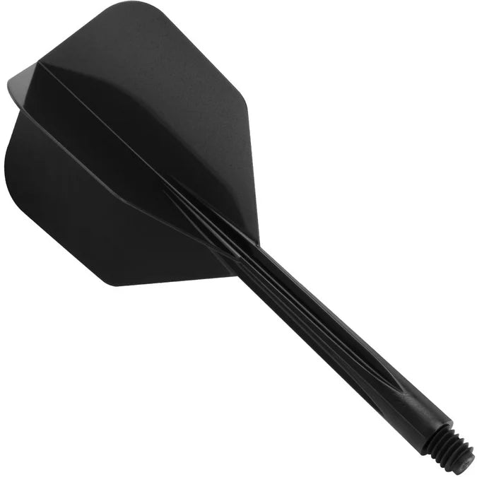Condor Zero Stress Dart Flights, Black, Small, Medium Length