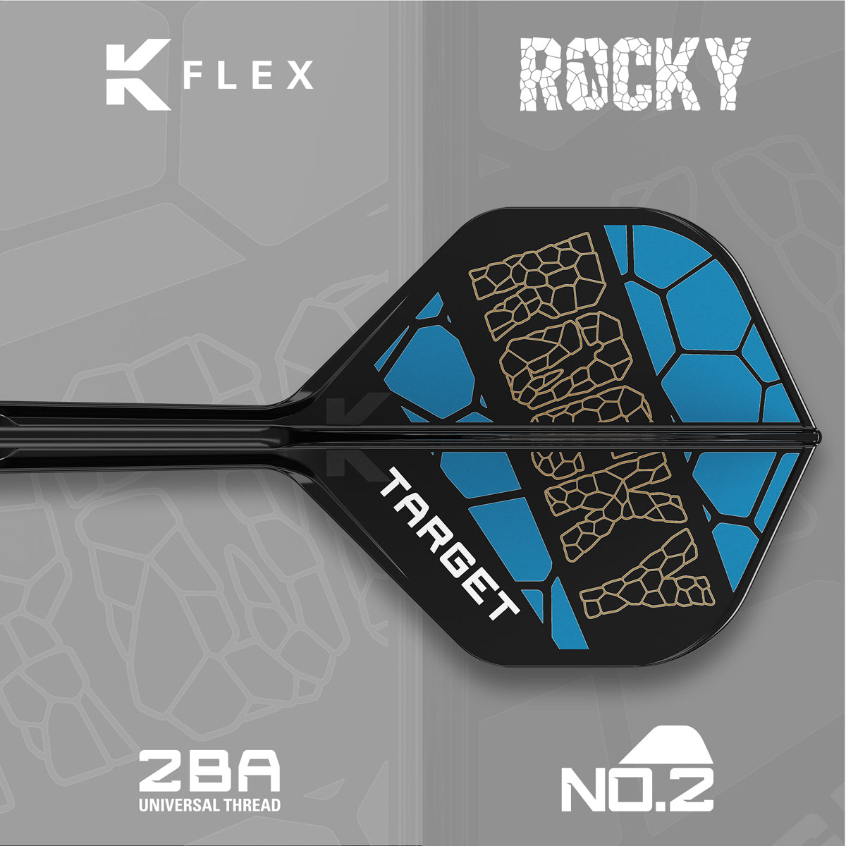 Josh Rock K-Flex One Piece Dart Flights by Target