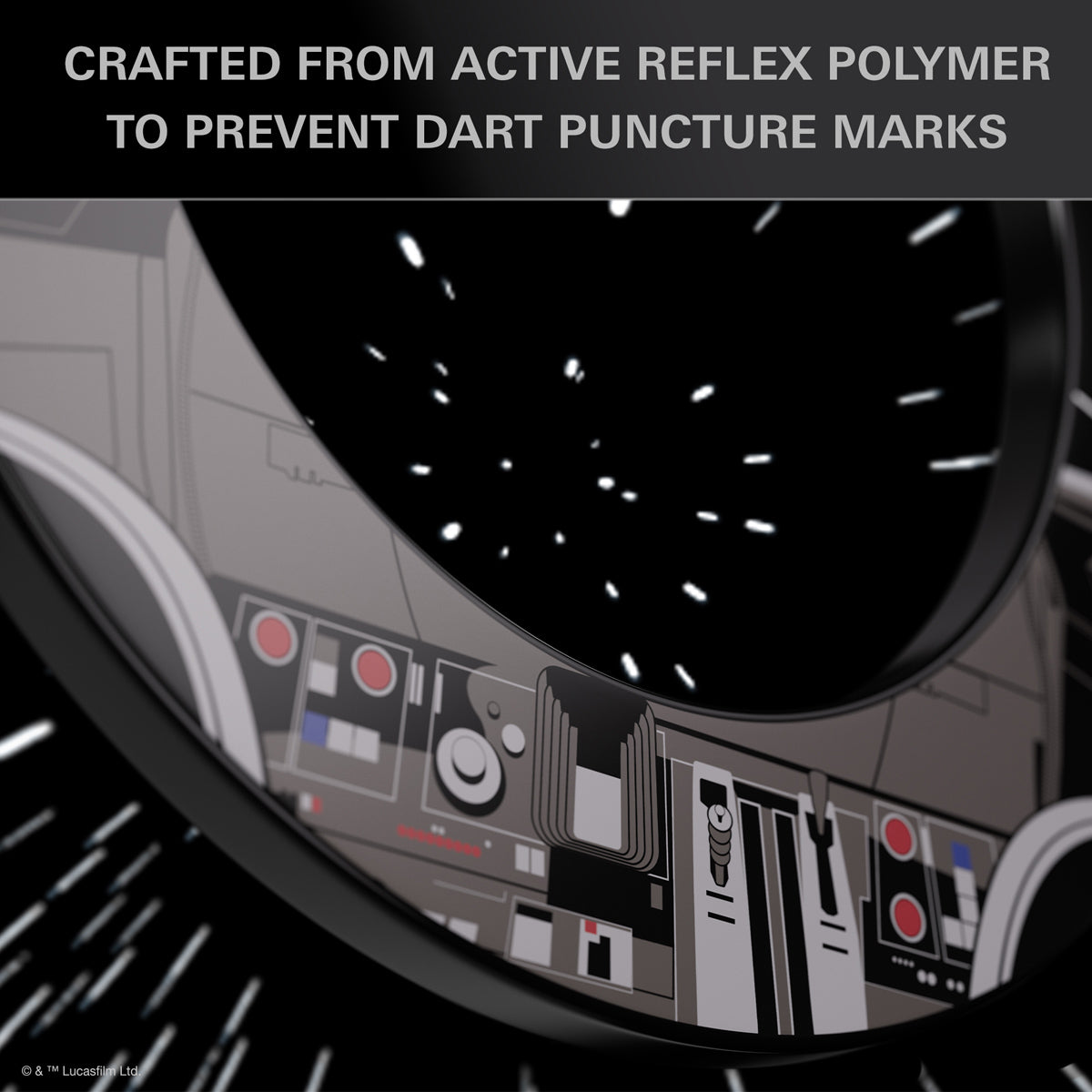 STAR WARS™ | TARGET TOR Dartboard & Millennium Falcon Surround Bundle