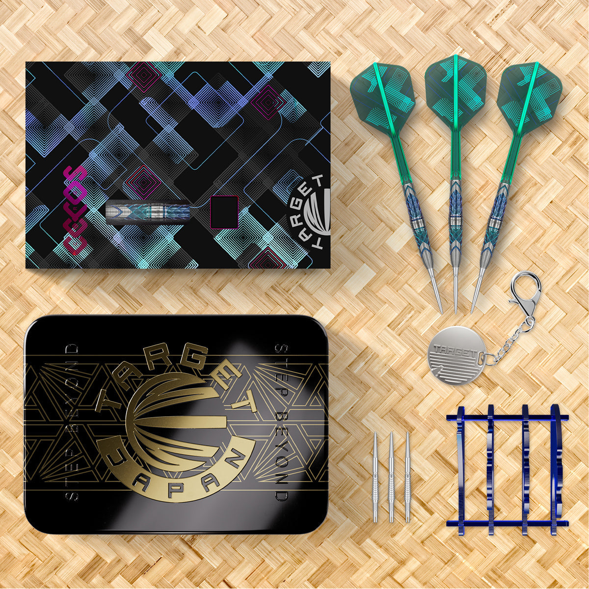 Target Japan Kaze Series Ceros 02 90% Tungsten SP Steel Tip Darts