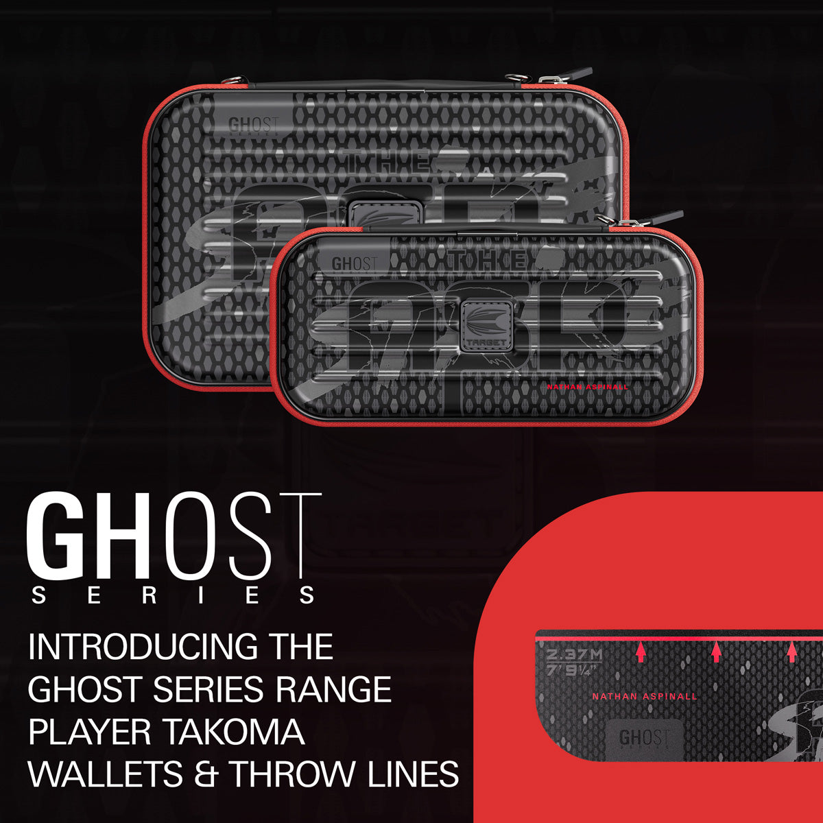 Target Nathan Aspinall Takoma Ghost Dart Case