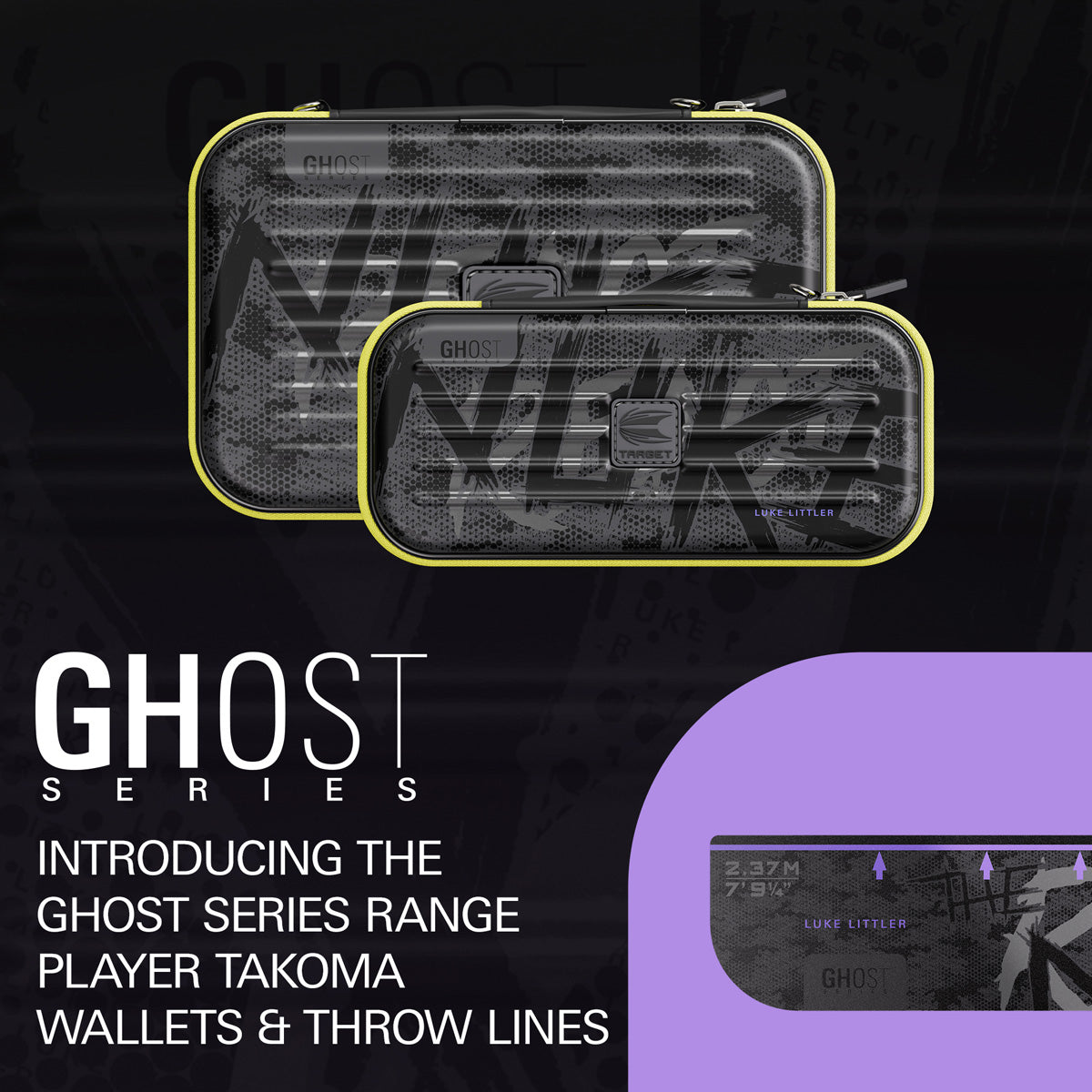 Target Luke Littler Takoma Ghost Dart Case