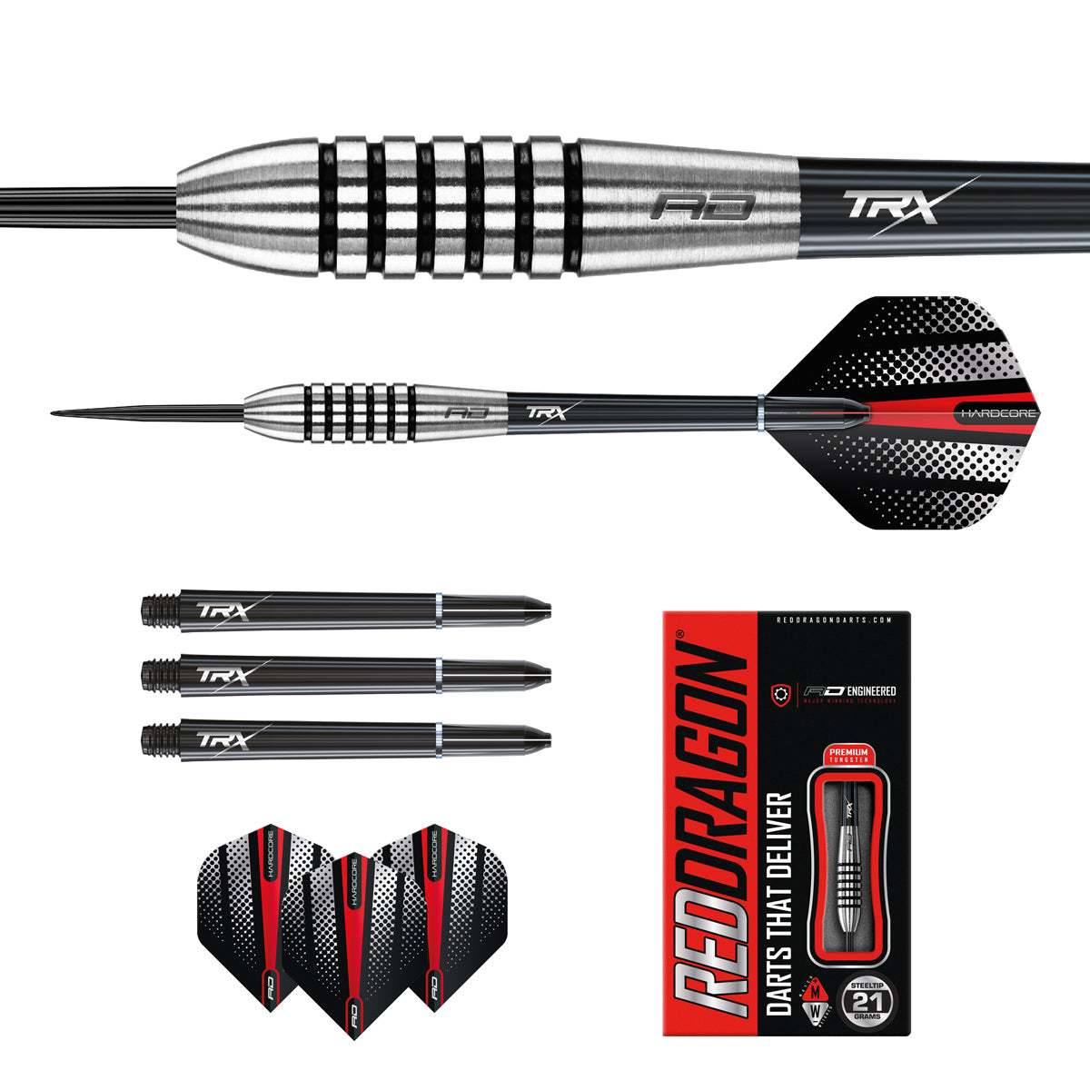 Swingfire 2 80% Tungsten Steel Tip Darts by Red Dragon