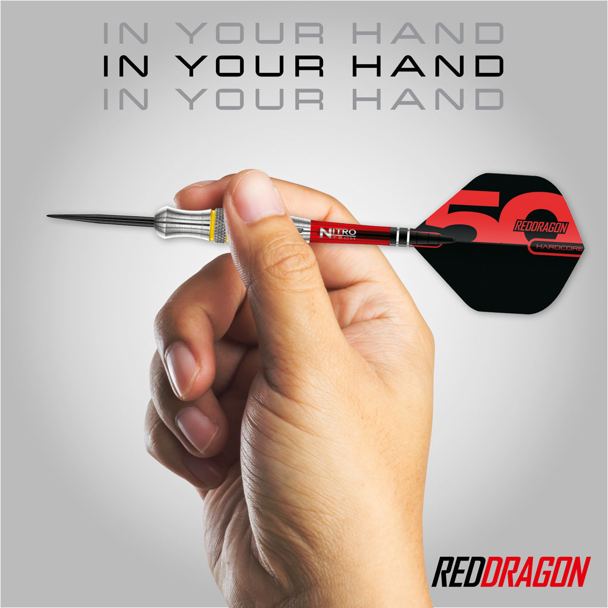 Red Dragon Chunky Stumpy 7 85% Tungsten Steel Tip Darts