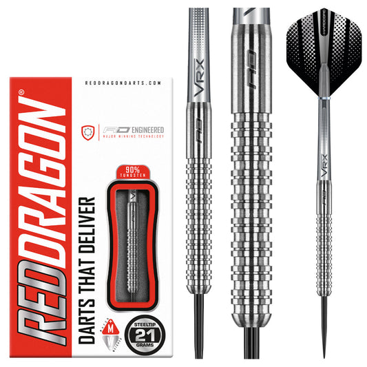 Rebel 90% Tungsten Steel Tip Darts by Red Dragon