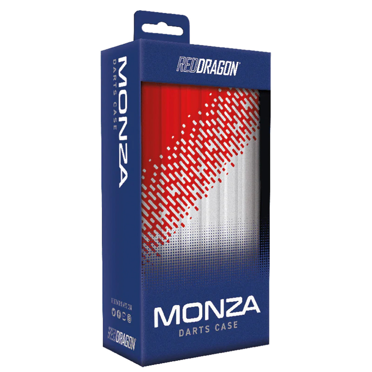 Monza Red & White Dart Case by Red Dragon