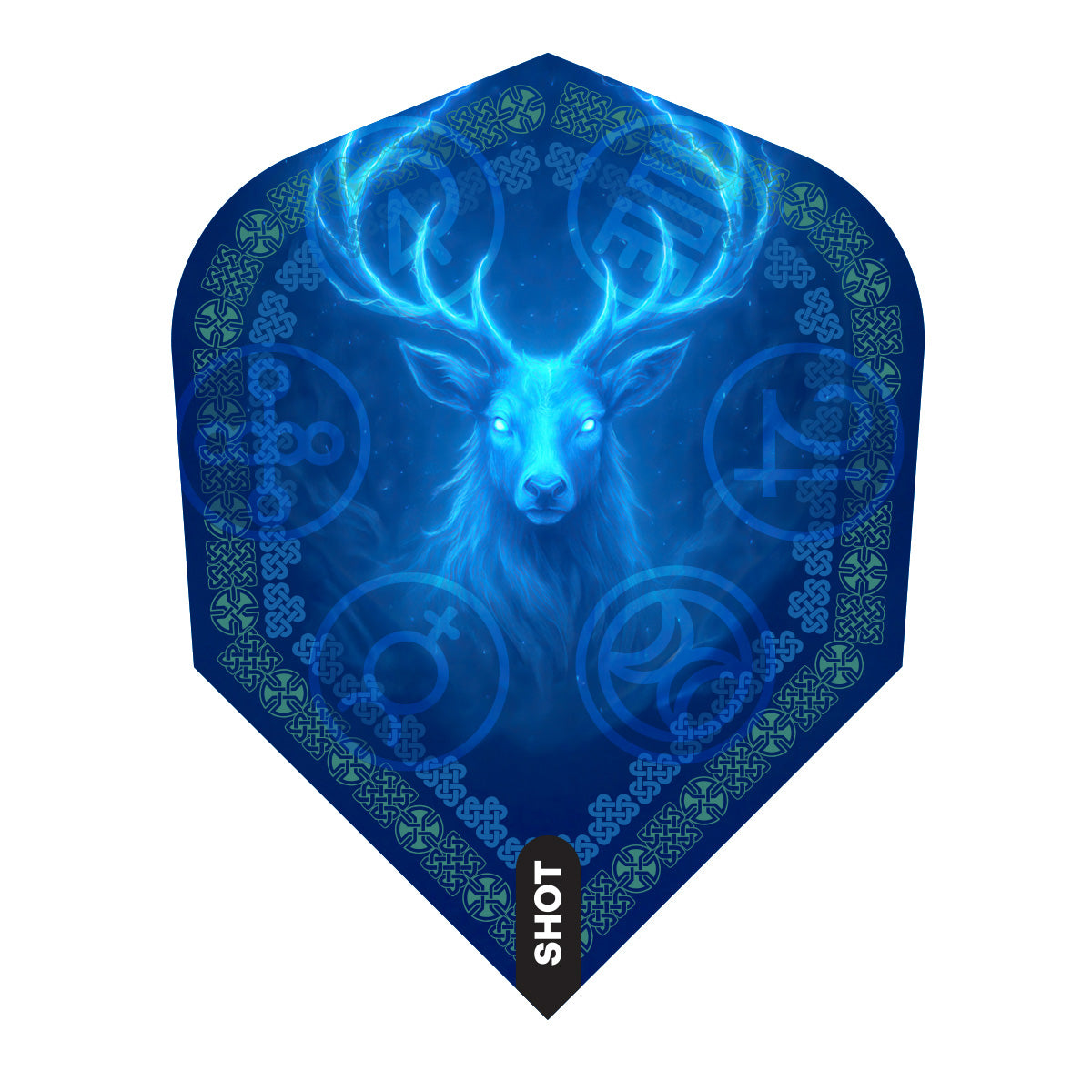 Shot Celt Merlin 95% Tungtsen Steel Tip Darts