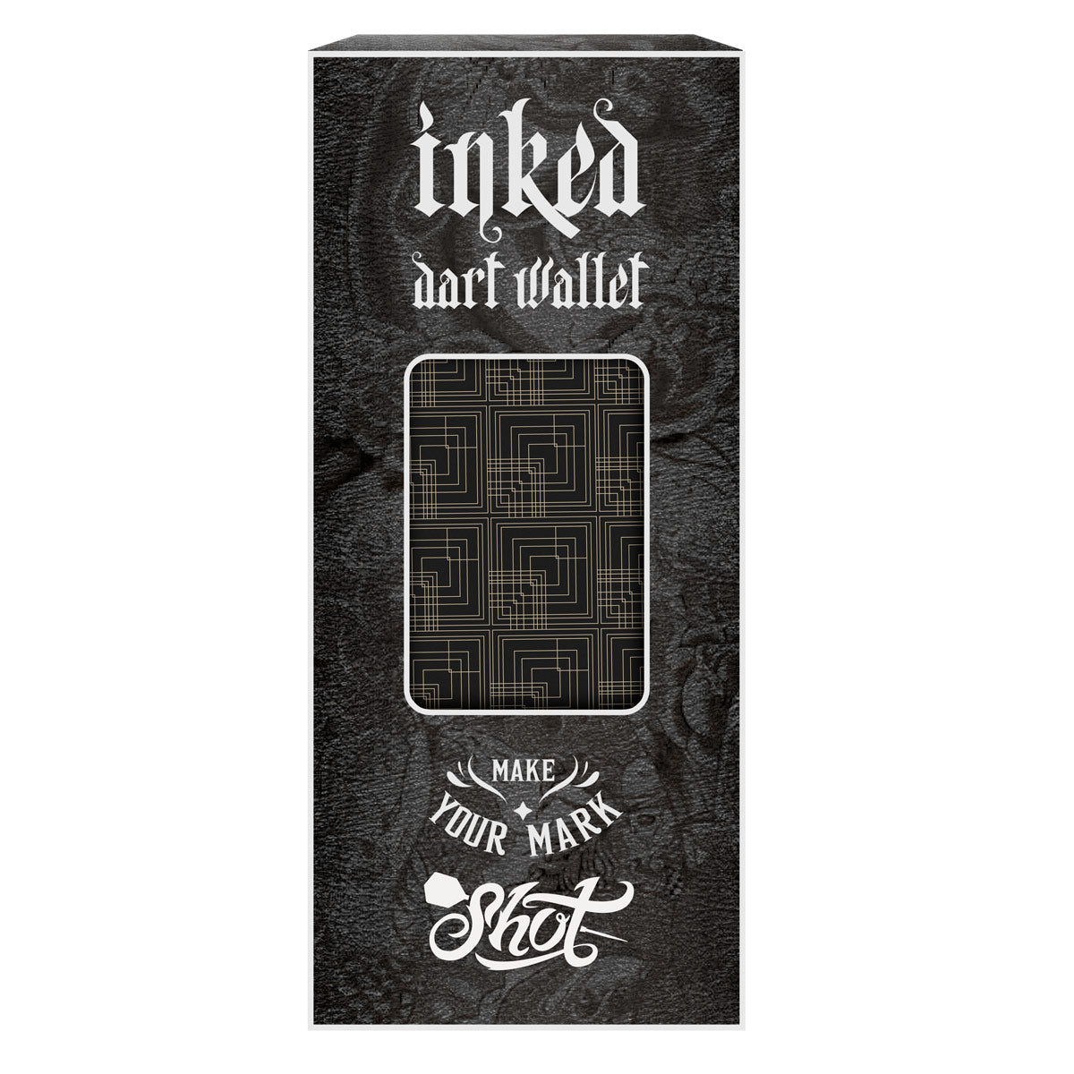 AI Mosaic Inked Dart Wallet by Shot