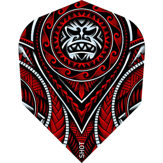 Shot Tribal Weapon Dart Flights - Std - No6 - Savage