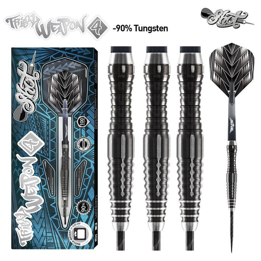 Tribal Weapon 4 series 90% Tungsten Steel Tip Darts by Shot