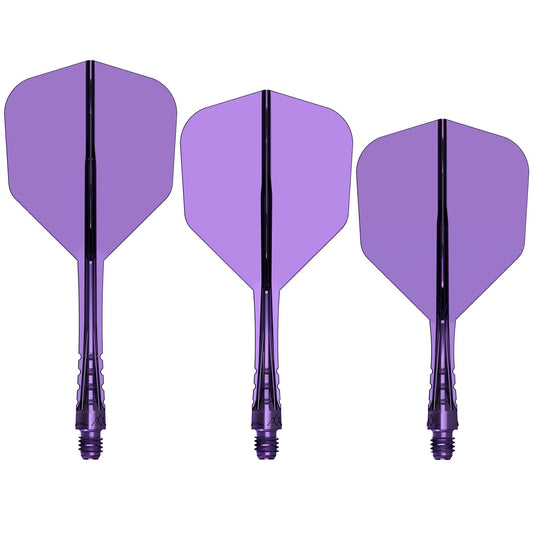 Mission Force 90 Vortex - Moulded Flight & Shaft - Standard No6 Purple