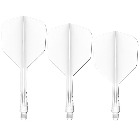 Mission Force 90 Vortex - Moulded Flight & Shaft - Standard No6 White
