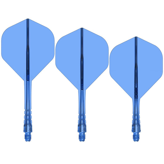 Mission Force 90 Vortex - Moulded Flight & Shaft - Standard No2 Blue