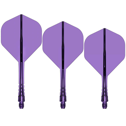 Mission Force 90 Vortex - Moulded Flight & Shaft - Standard No2 Purple