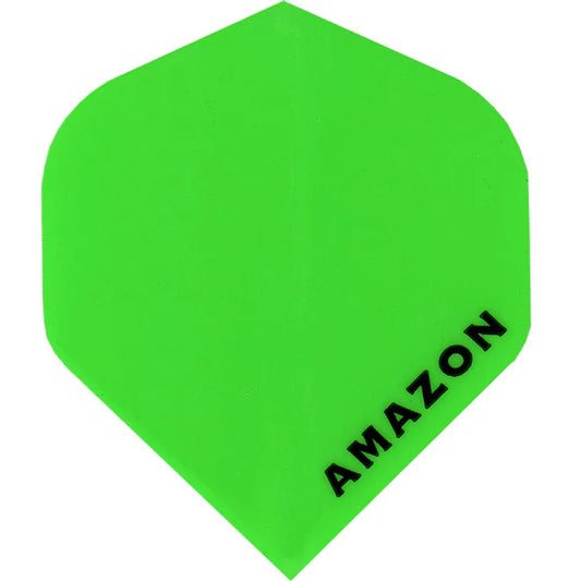 Amazon Dart Flights, Green, No 2 Shape, 100 Micron
