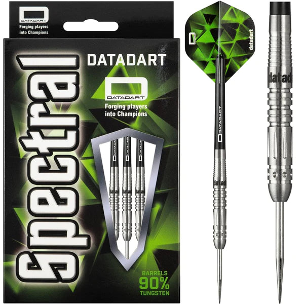 Datadart Spectral 25 Gram Steel Tip Darts, 90% Tungsten