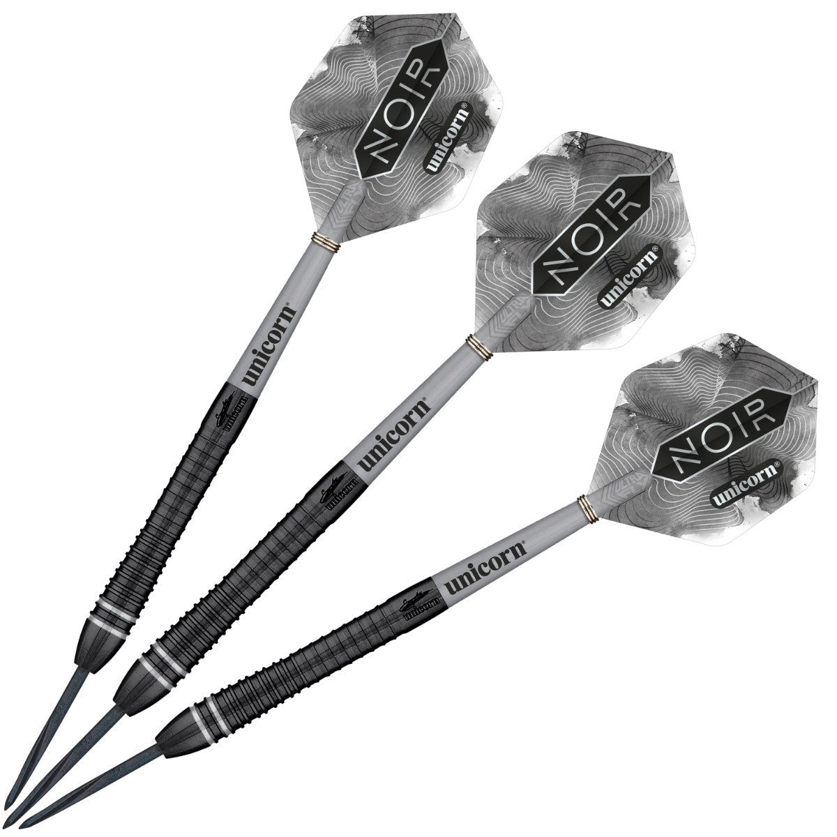 Gary Anderson Noir Phase 6 90% Tungsten Steel Tip Darts by Unicorn