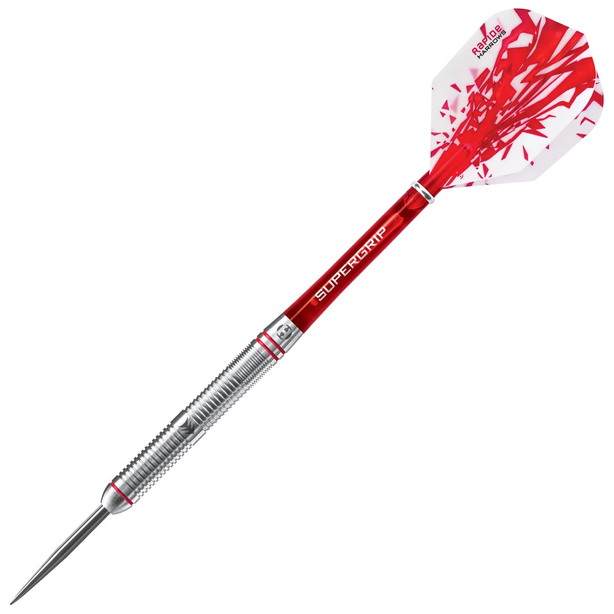 Harrows Rapide 90% Tungsten Steel Tip Darts - Style A - Ringed