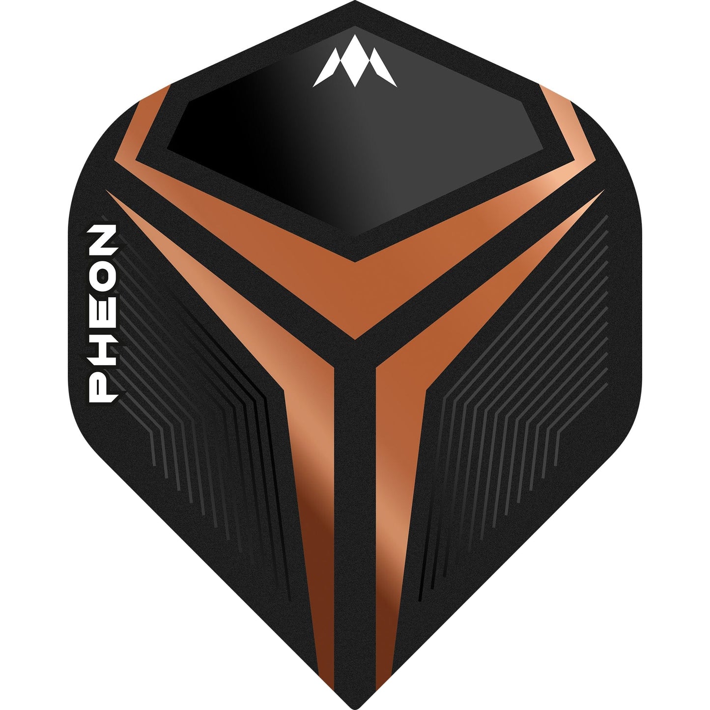 Mission Pheon Solo Dart Flights, No 2 Shape, 100 Micron