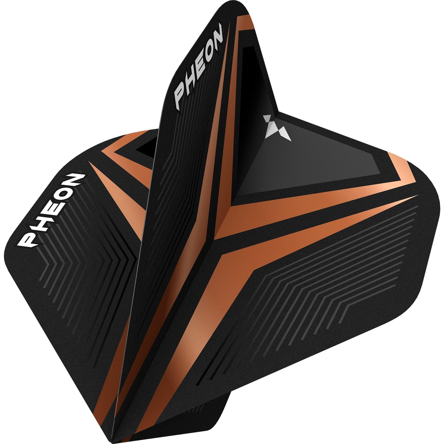 Mission Pheon Solo Dart Flights, No 2 Shape, 100 Micron