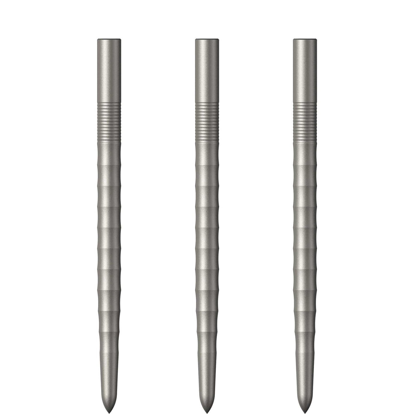 Mission Ripple Dart Points - Steel Tip Replacement Points - Silver