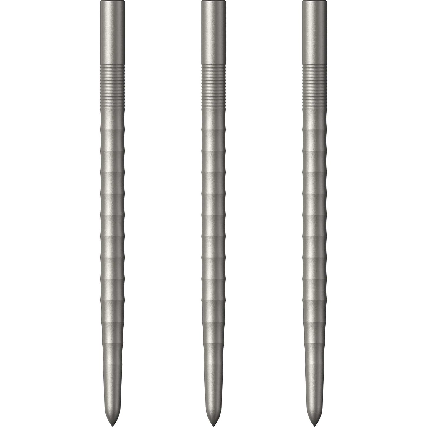 Mission Ripple Dart Points - Steel Tip Replacement Points - Silver