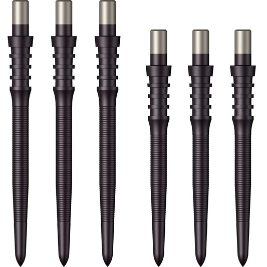 Mission Sniper Points - Steel Tip - Precision Spare Points - Micro Grip - Black