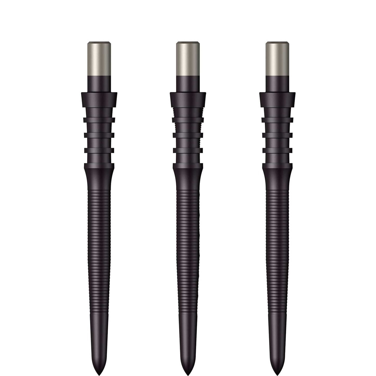 Mission Sniper Points - Steel Tip - Precision Spare Points - Micro Grip - Black