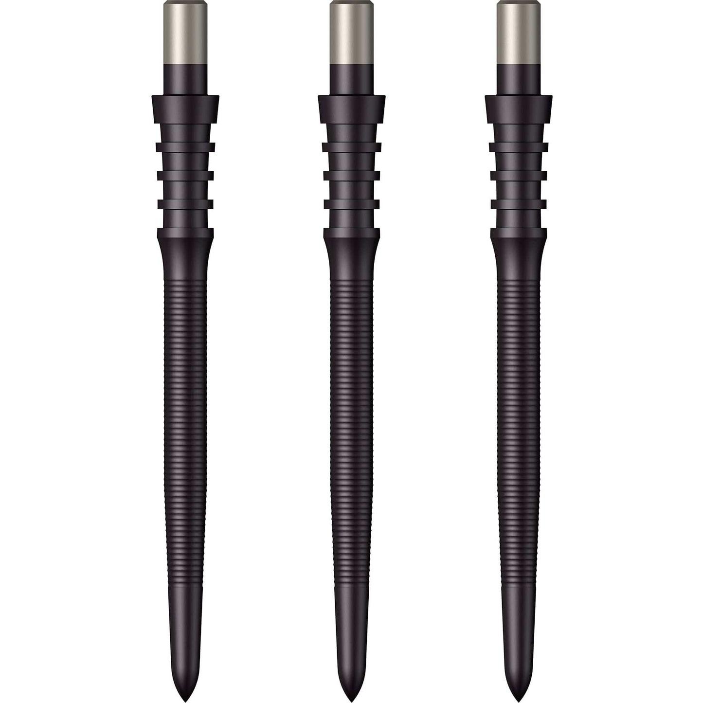 Mission Sniper Points - Steel Tip - Precision Spare Points - Micro Grip - Black