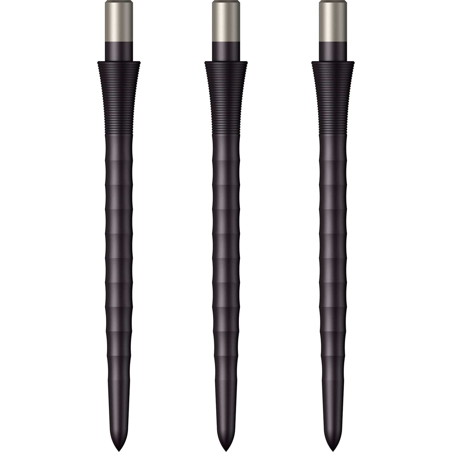 Mission Sniper Points - Steel Tip - Precision Spare Points - Ripple - Black