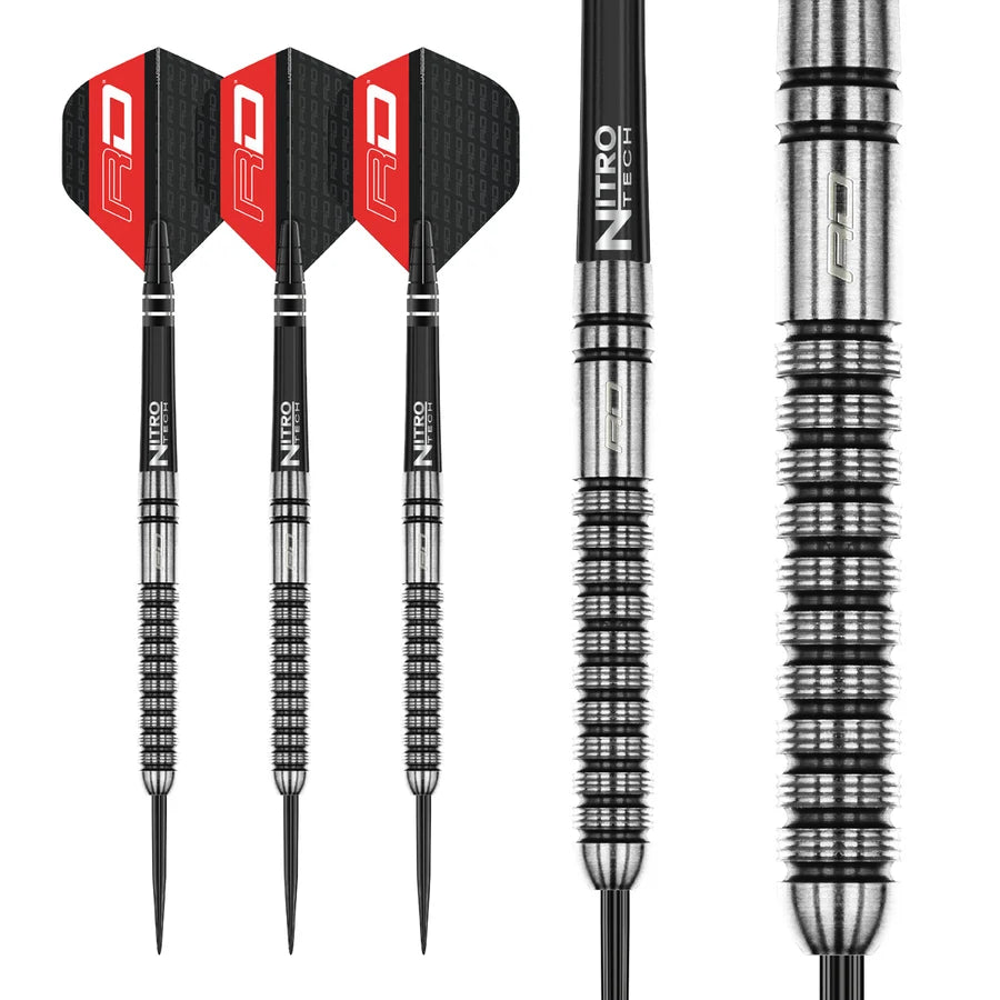 Gian Van Veen 90% Tungsten Steel Tip Darts by Red Dragon 21 Gram