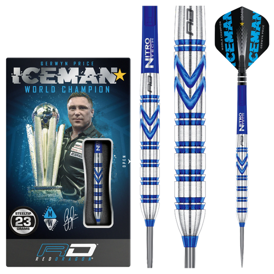Red Dragon Gerwyn Price 90% Steel Tip Darts 23g