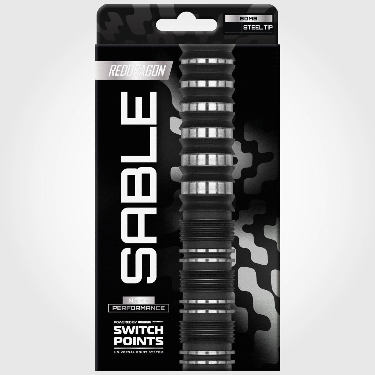 Red Dragon Sable Parallel Switch Point 90% Tungsten Steel Tip Darts