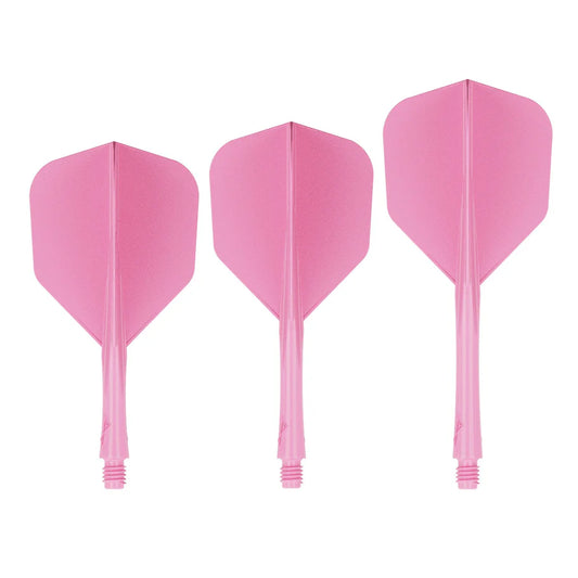 Caliburn SUP Lite Moulded Dart Flights, Standard No6, Sakura Pink