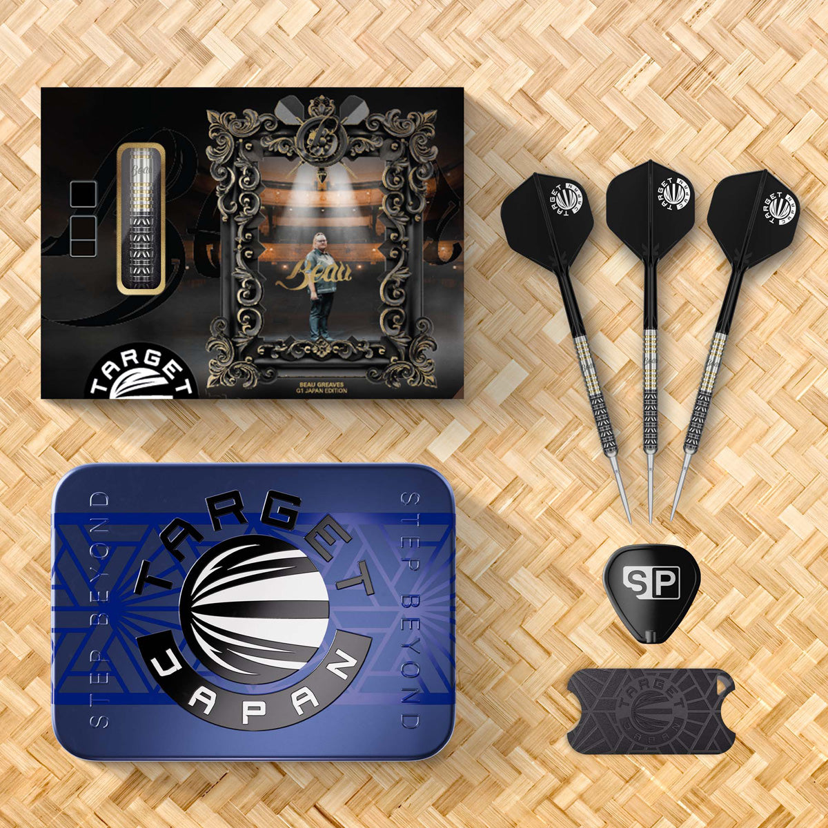 Target Japan Beau Greaves Japan Edition 90% Tungsten SP Steel Tip Darts