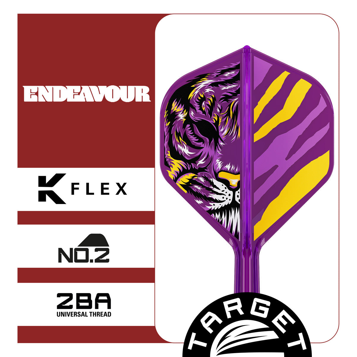 Target Japan Kasumi Sato Endeavour No2 K-Flex Integrated Flights & Shafts