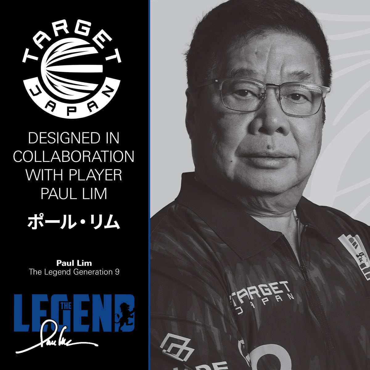 Target Japan Paul Lim The Legend Gen 9 90% Tungsten SP Steel Tip Darts