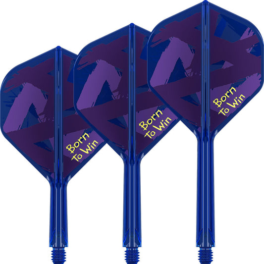 Target Luke Littler World Champion 2026 K-Flex Integrated Flights & Shafts No2