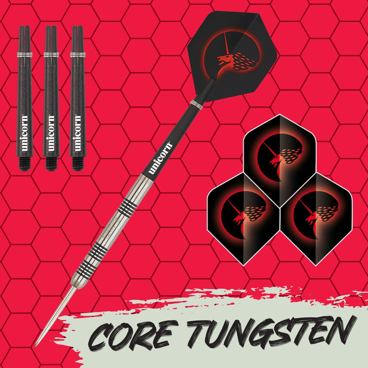 Unicorn Core Tungsten Steel Tip Darts